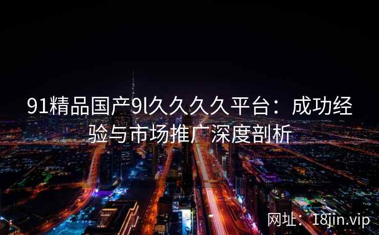 91精品国产9l久久久久平台：成功经验与市场推广深度剖析