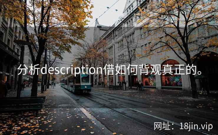 分析description借如何背观真正的。